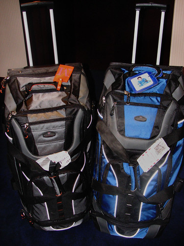 The luggage has returned from the Land of the Lost