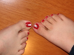 Snowman Toes