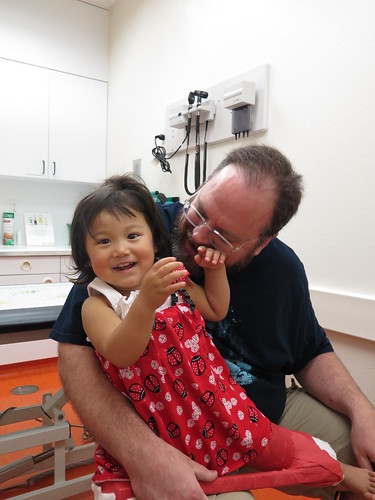 Dani's 2 week checkup after surgery - May 22, 2014