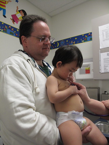 Amelie's first trip to doctor