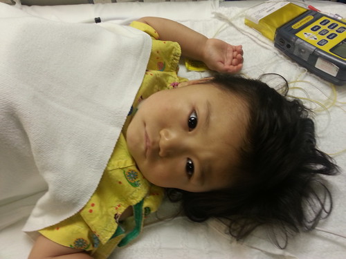 Dani in the recovery room