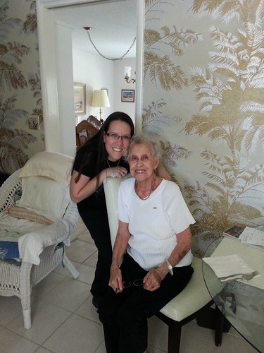 My Grandma Petlow and I