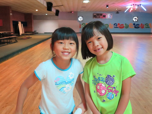 Nadia and Reagan - reunited at last!