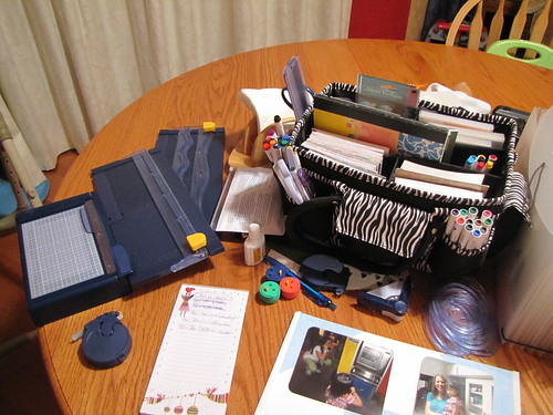 Scrapbook Set Up