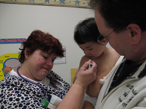 Amelie's first trip to doctor