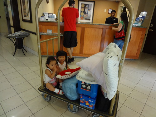 On the way to the beach