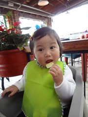 Dani's first taste at Pappasito's