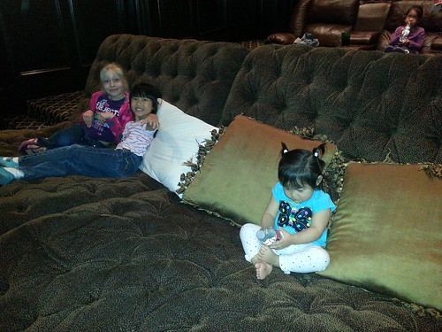 Getting read for Frozen